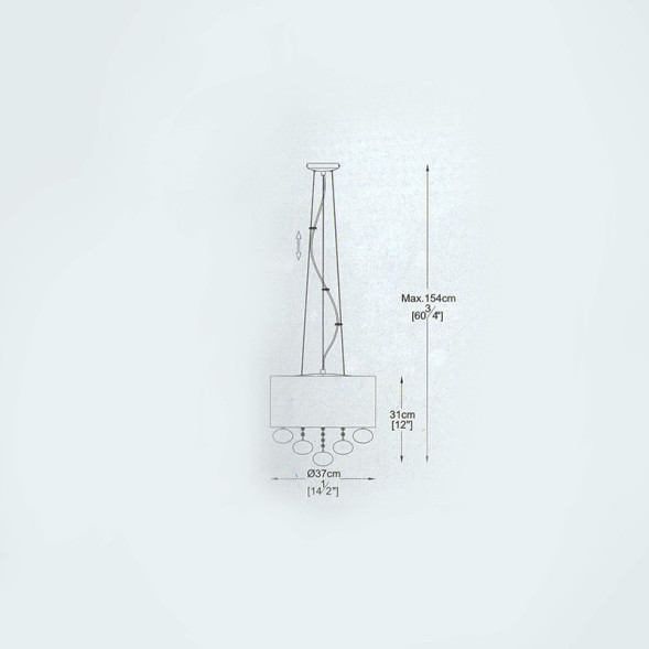 Люстра Delight Collection P0173-05C