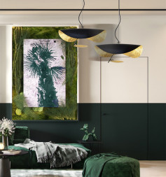 Подвесной светильник Delight Collection 8821P/D400 black/gold