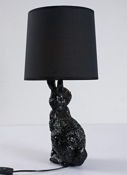 Настольная лампа Delight Collection Rabbit black