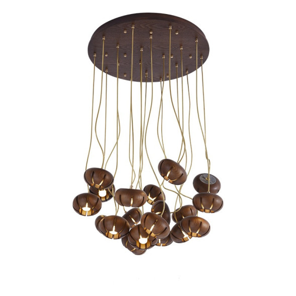 Дизайнерская Люстра Capsules D60 Dark Wood