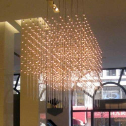 Люстра Cosmos Square Glass