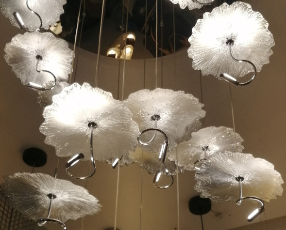 Подвесной светильник Delight Collection 8827P/1 silver