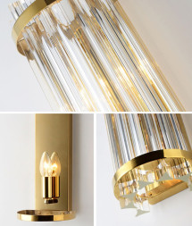 Настенный светильник Delight Collection 88014W brass