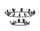 Люстра Creative Bird Chandelier 12+6R