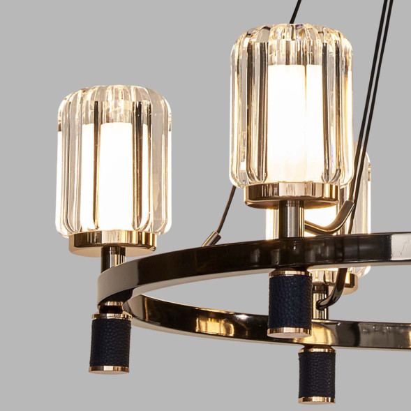 Люстра Delight Collection P0738-6A gold/black