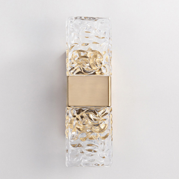 Настенный светильник Delight Collection 88068W gold/clear