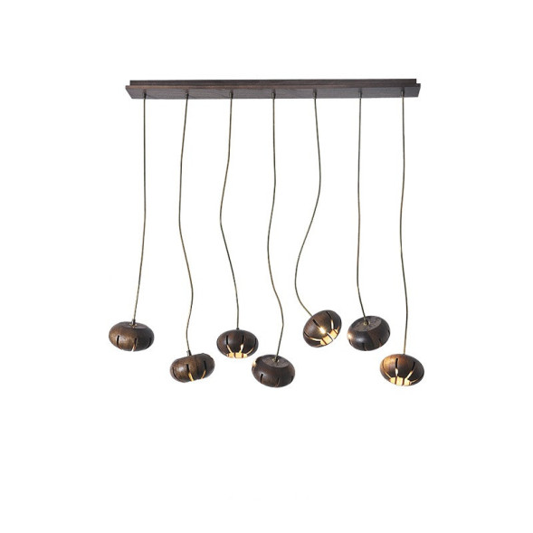 Дизайнерская Люстра Capsules L90 Dark Wood