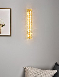 Настенный светильник Delight Collection 88085W/S gold/clear