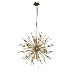 Люстра Delight Collection Boivin 12A gold/ clear crystal