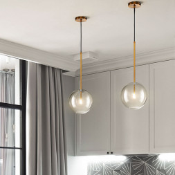 Подвесной светильник Delight Collection 9217P/D150 gold