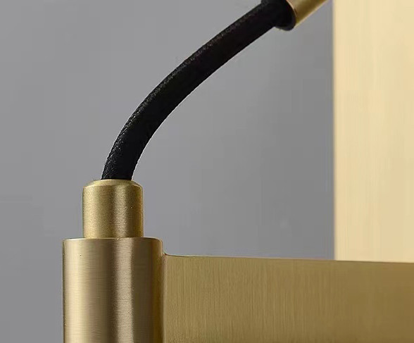 Настенный светильник Delight Collection 8960-1W brass/clear