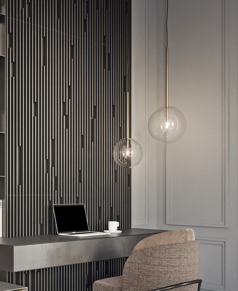 Подвесной светильник Delight Collection 9217P/D200 gold