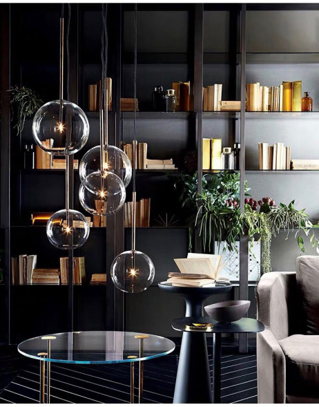 Подвесной светильник Delight Collection 9217P/D200 gold