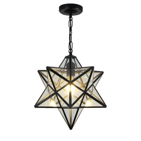 Люстра Black Star Clear Glass 30 См