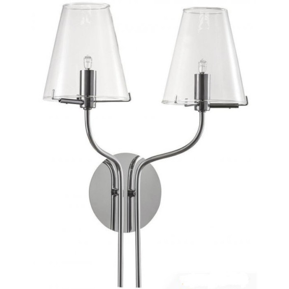 Бра В Классическом Стиле Со Стеклянным Плафоном Innis Wall