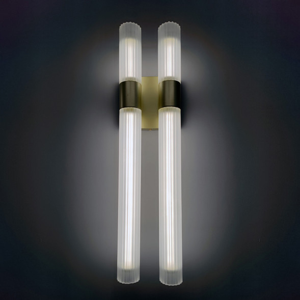 Настенный светильник Delight Collection 9859W2 gold