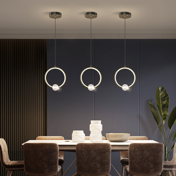 Подвесной Светильник Luana 2 Цвет Черный