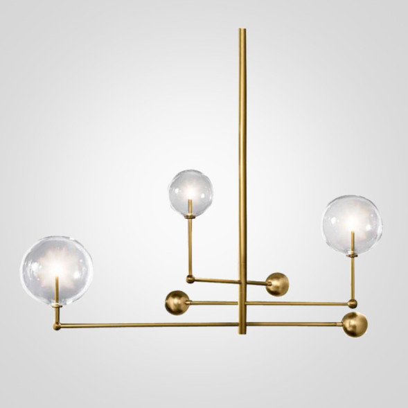 Подвесной Светильник Imperiumloft Globe Mobile 3 Brass Kg0835P-3 Brass