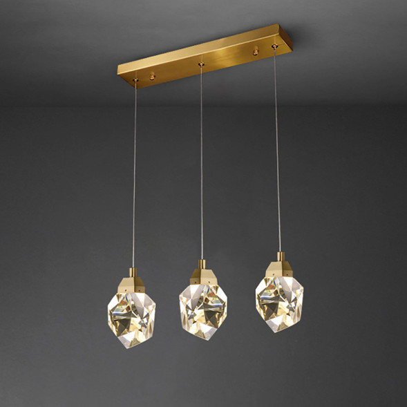 Подвесной светильник Delight Collection 9701P/3L brass