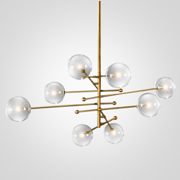 Подвесной Светильник Imperiumloft Globe Mobile 8 Brass Kg0835P-8 Brass