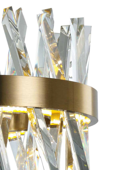 Настенный светильник Delight Collection Akasha 250A light antique brass