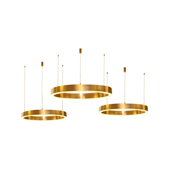 Светильник Light Ring Horizontal Copper Gold