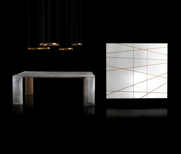 Светильник Light Ring Horizontal Copper Gold