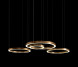 Светильник Light Ring Horizontal Copper Gold