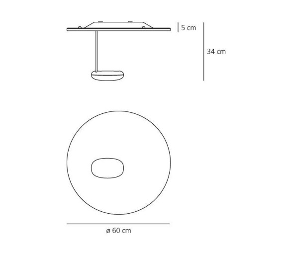 Светильник настенно-потолочный Droplet mini