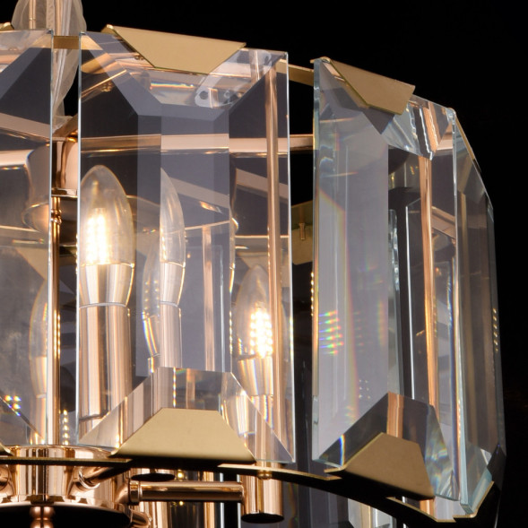 Люстра Delight Collection Harlow Crystal L4 gold