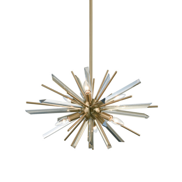 Люстра Delight Collection P68112-6AB antique brass