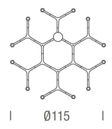 Люстра Crown Plana Minor 12