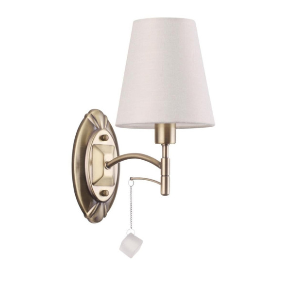 Бра С Текстильным Плафоном И Декоративной Подвеской В Виде Куба Gvenet Wall