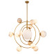 Люстра Delight Collection Planet 13 brass