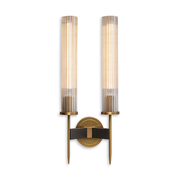 Настенный светильник Delight Collection Alouette 2 brass