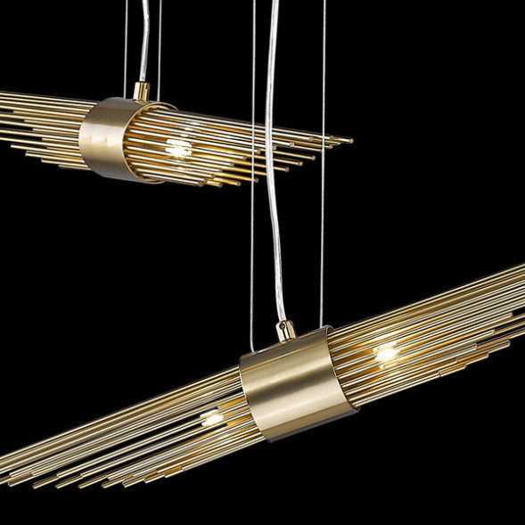 Подвесной светильник Delight Collection P68069-2 ant.brass