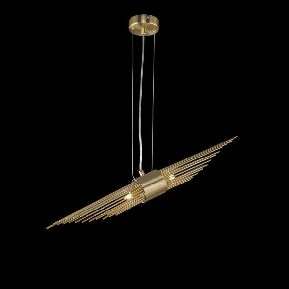 Подвесной светильник Delight Collection P68069-2 ant.brass