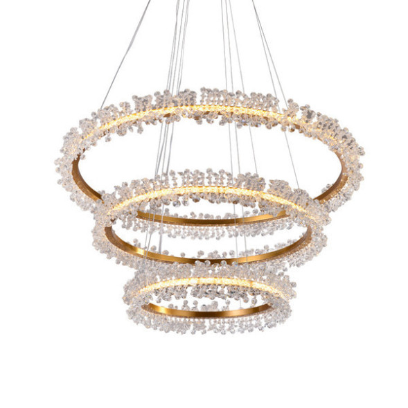 Люстра Halo Crystal Pendant Lamp 3