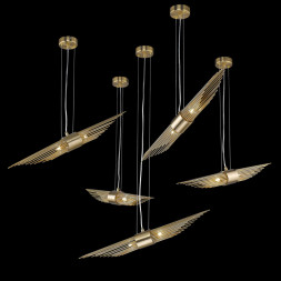 Подвесной светильник Delight Collection P68069-2 nickel