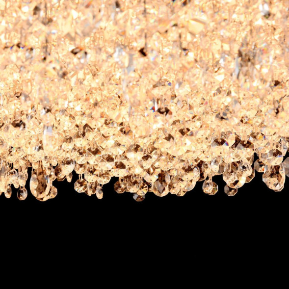 Дизайнерский Подвесной Светильник В Виде Стилизованного Облака Из Двух Контурных Полос Со Светодиодной Подсветкой Trudy