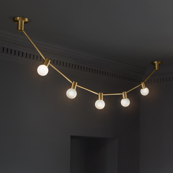 Дизайнерский Потолочный Светильник В Виде Гирлянды Riviere