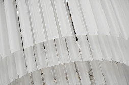 Люстра из матового стекла